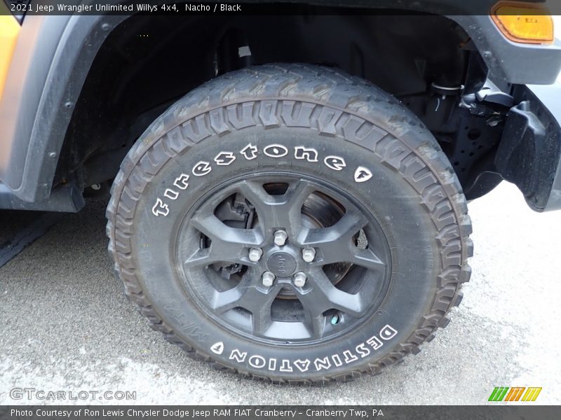 Nacho / Black 2021 Jeep Wrangler Unlimited Willys 4x4