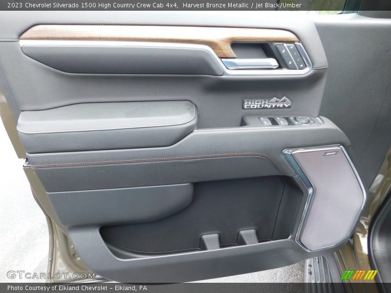 Door Panel of 2023 Silverado 1500 High Country Crew Cab 4x4
