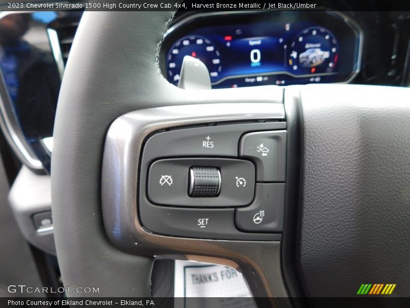  2023 Silverado 1500 High Country Crew Cab 4x4 Steering Wheel