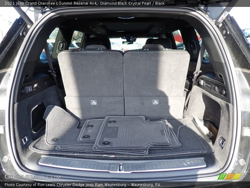 Diamond Black Crystal Pearl / Black 2021 Jeep Grand Cherokee L Summit Reserve 4x4