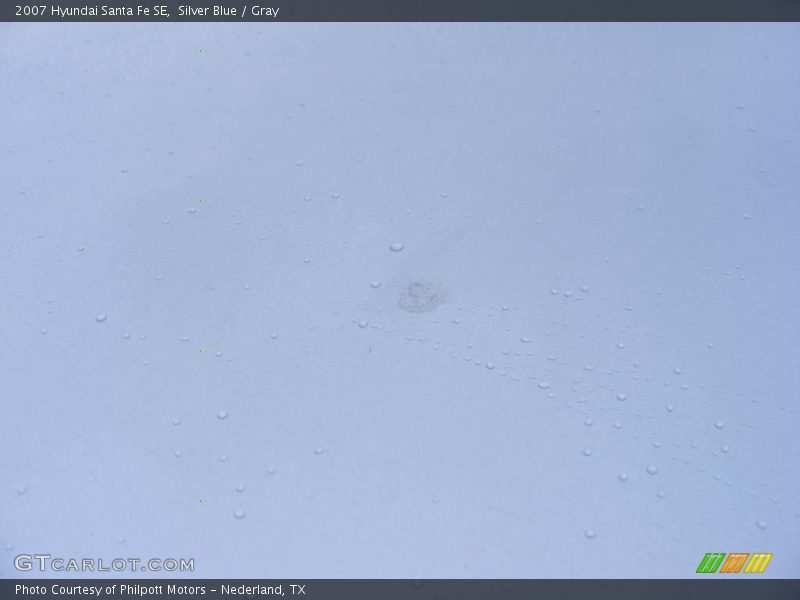 Silver Blue / Gray 2007 Hyundai Santa Fe SE
