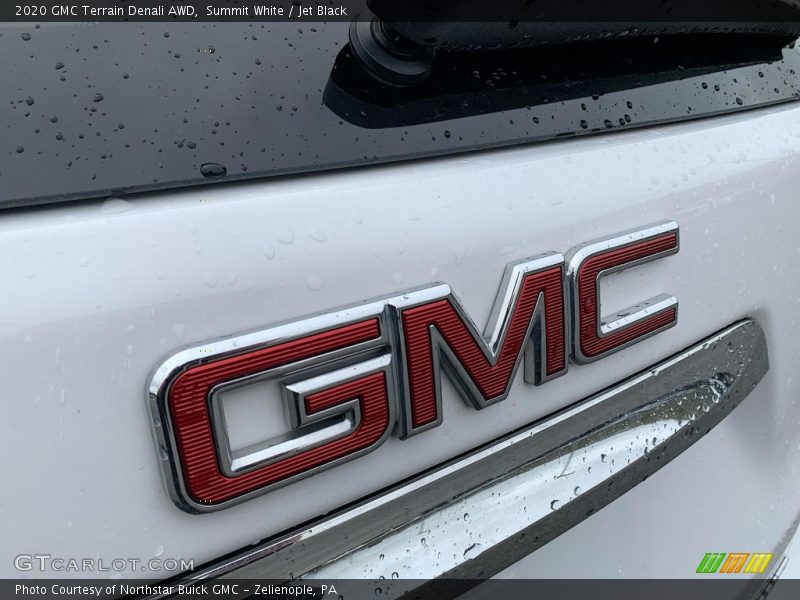 Summit White / Jet Black 2020 GMC Terrain Denali AWD
