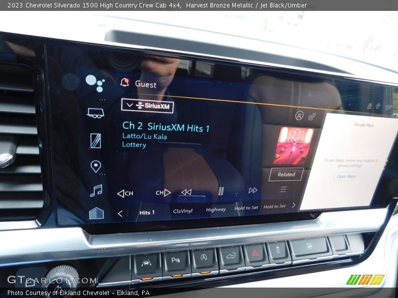 Controls of 2023 Silverado 1500 High Country Crew Cab 4x4