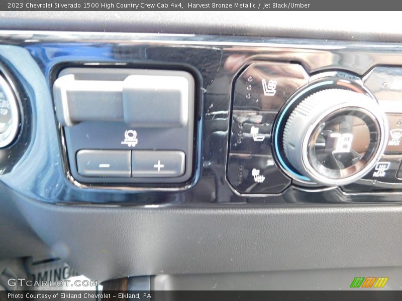 Controls of 2023 Silverado 1500 High Country Crew Cab 4x4