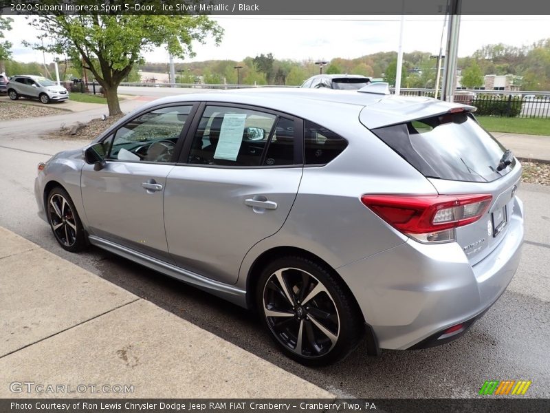 Ice Silver Metallic / Black 2020 Subaru Impreza Sport 5-Door