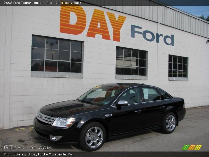 Black Clearcoat / Black 2008 Ford Taurus Limited