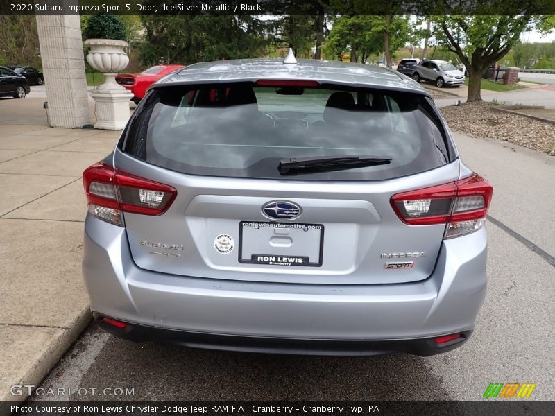 Ice Silver Metallic / Black 2020 Subaru Impreza Sport 5-Door