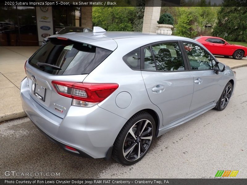 Ice Silver Metallic / Black 2020 Subaru Impreza Sport 5-Door