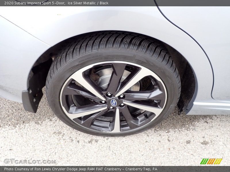 Ice Silver Metallic / Black 2020 Subaru Impreza Sport 5-Door