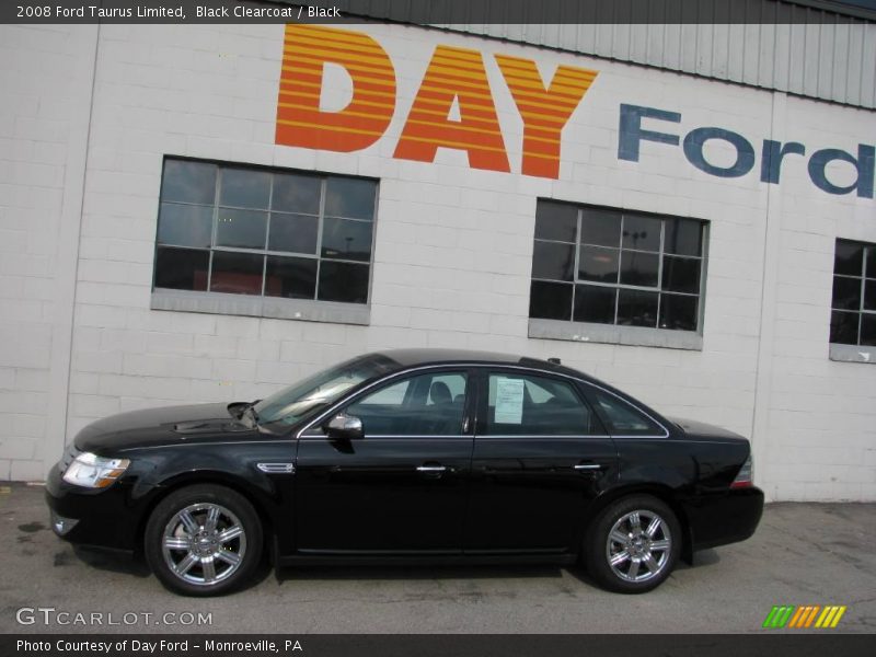 Black Clearcoat / Black 2008 Ford Taurus Limited