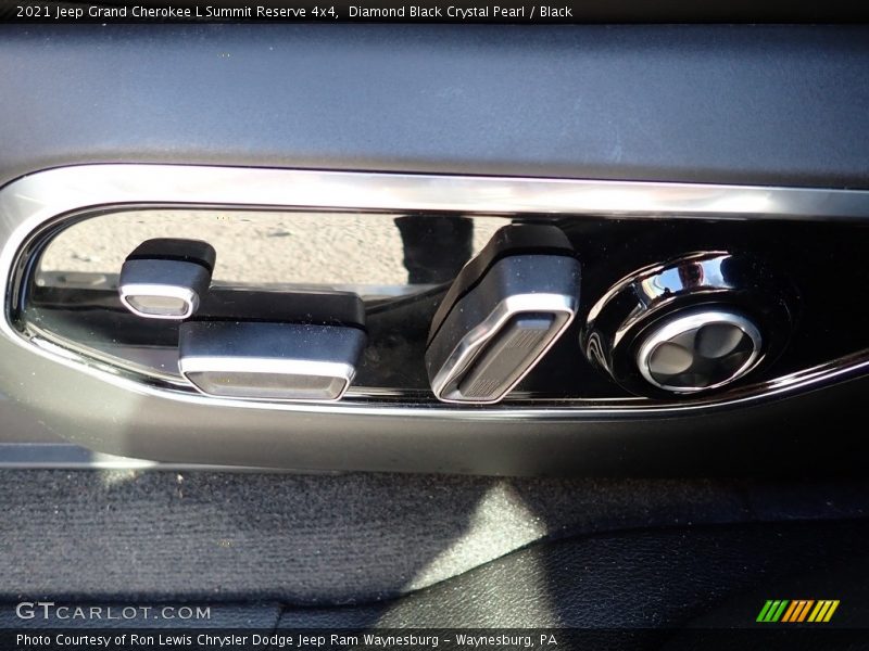 Diamond Black Crystal Pearl / Black 2021 Jeep Grand Cherokee L Summit Reserve 4x4