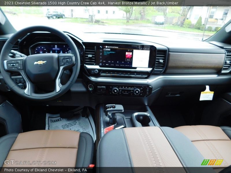 Dashboard of 2023 Silverado 1500 High Country Crew Cab 4x4
