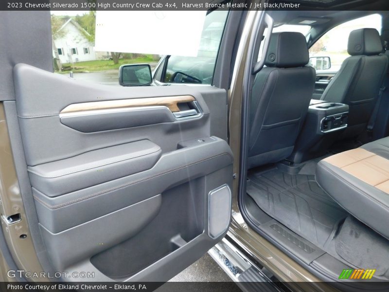 Door Panel of 2023 Silverado 1500 High Country Crew Cab 4x4