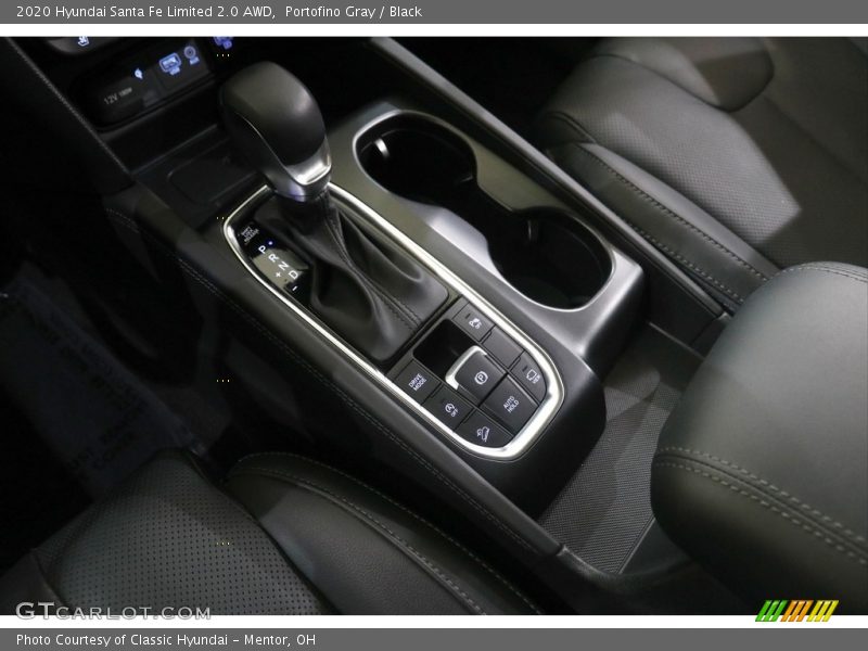 Portofino Gray / Black 2020 Hyundai Santa Fe Limited 2.0 AWD