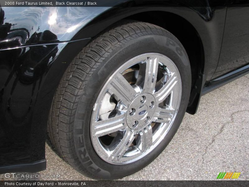 Black Clearcoat / Black 2008 Ford Taurus Limited