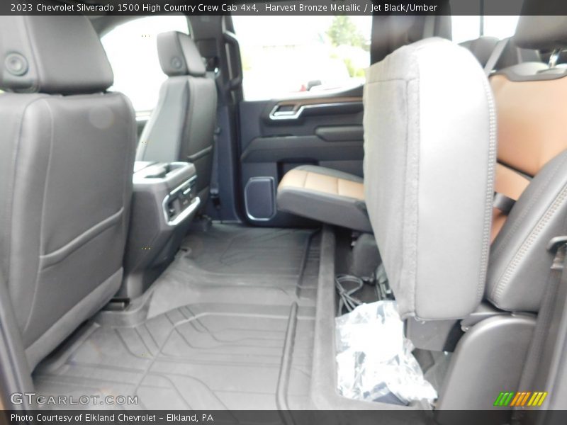 Rear Seat of 2023 Silverado 1500 High Country Crew Cab 4x4