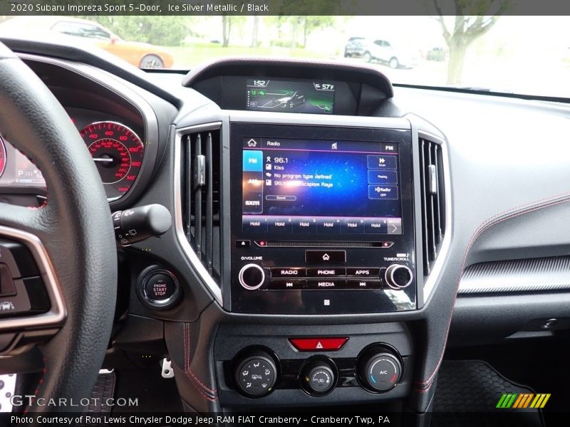 Ice Silver Metallic / Black 2020 Subaru Impreza Sport 5-Door
