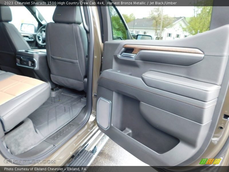 Rear Seat of 2023 Silverado 1500 High Country Crew Cab 4x4