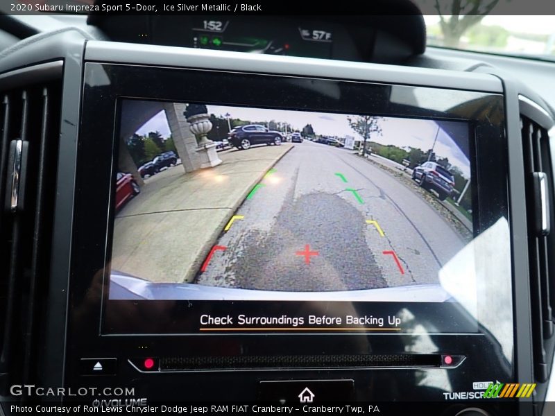 Ice Silver Metallic / Black 2020 Subaru Impreza Sport 5-Door