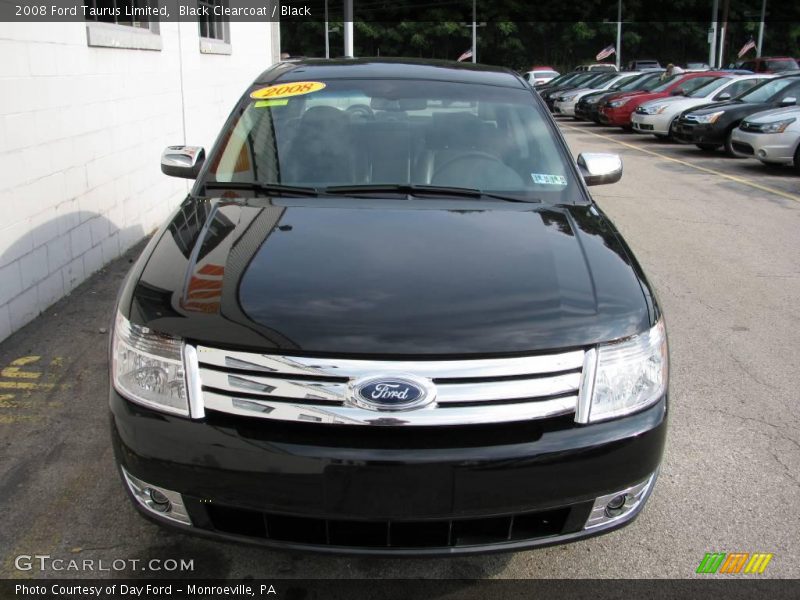 Black Clearcoat / Black 2008 Ford Taurus Limited