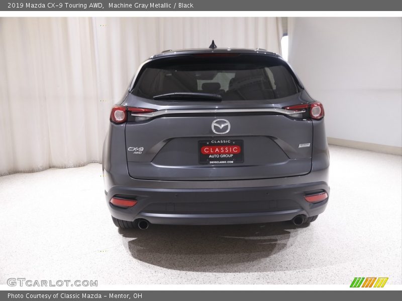 Machine Gray Metallic / Black 2019 Mazda CX-9 Touring AWD