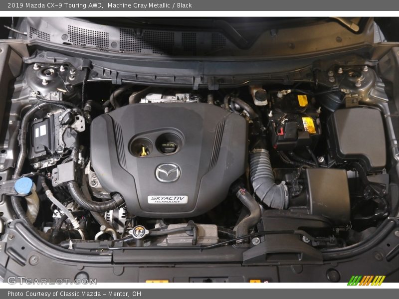  2019 CX-9 Touring AWD Engine - 2.5 Liter DI DOHC 16-Valve VVT SKYACVTIV-G 4 Cylinder