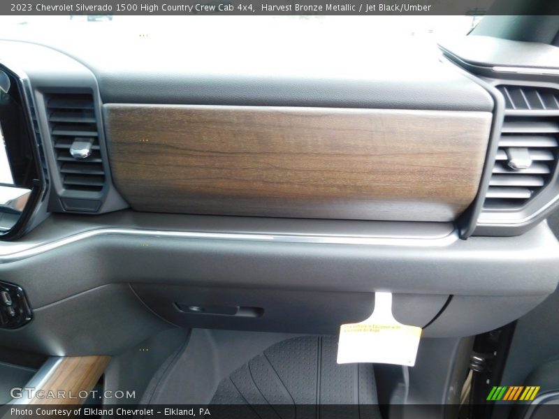 Harvest Bronze Metallic / Jet Black/Umber 2023 Chevrolet Silverado 1500 High Country Crew Cab 4x4