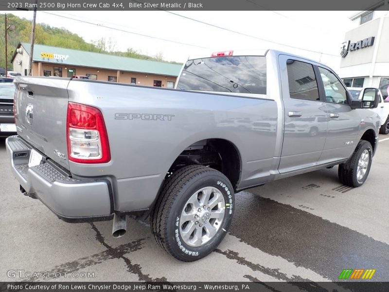 Billet Silver Metallic / Black 2023 Ram 2500 Big Horn Crew Cab 4x4