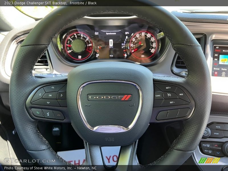  2023 Challenger SXT Blacktop Steering Wheel