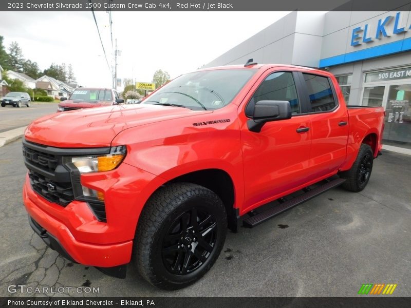  2023 Silverado 1500 Custom Crew Cab 4x4 Red Hot