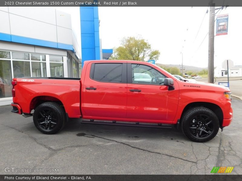  2023 Silverado 1500 Custom Crew Cab 4x4 Red Hot