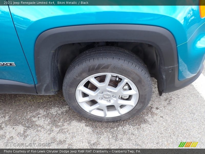 Bikini Metallic / Black 2021 Jeep Renegade Limited 4x4