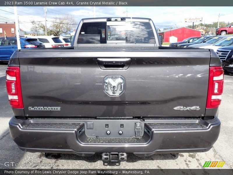 Granite Crystal Metallic / Black 2023 Ram 3500 Laramie Crew Cab 4x4