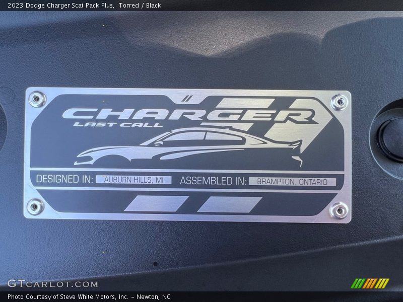  2023 Charger Scat Pack Plus Logo