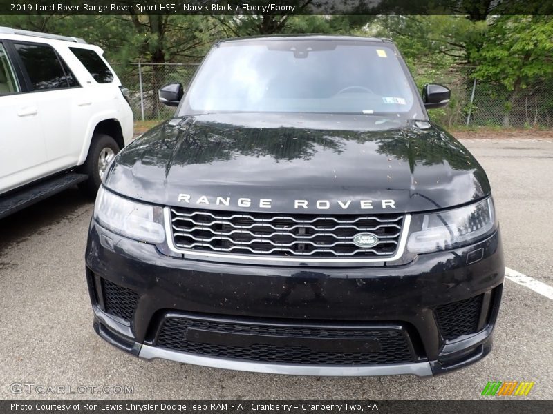 Narvik Black / Ebony/Ebony 2019 Land Rover Range Rover Sport HSE