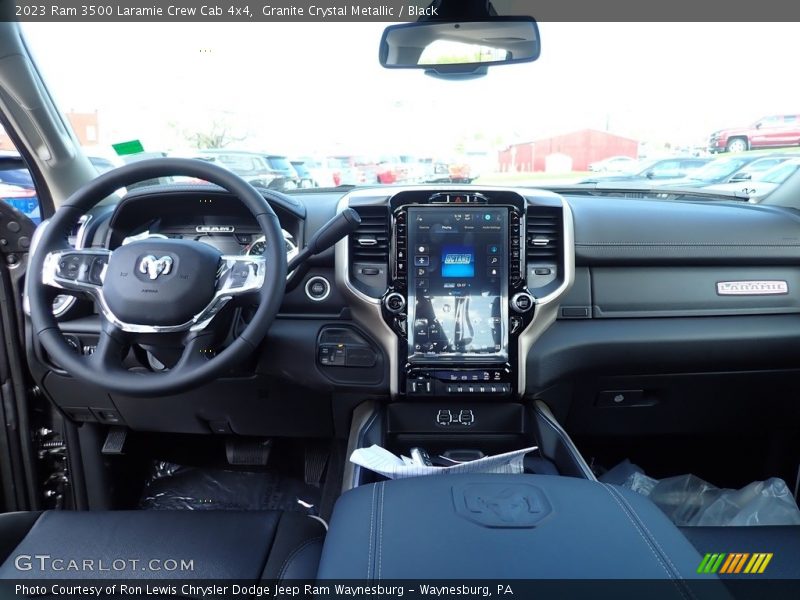 Dashboard of 2023 3500 Laramie Crew Cab 4x4