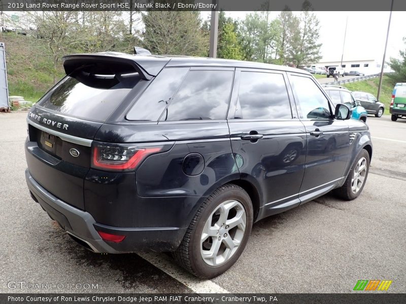 Narvik Black / Ebony/Ebony 2019 Land Rover Range Rover Sport HSE