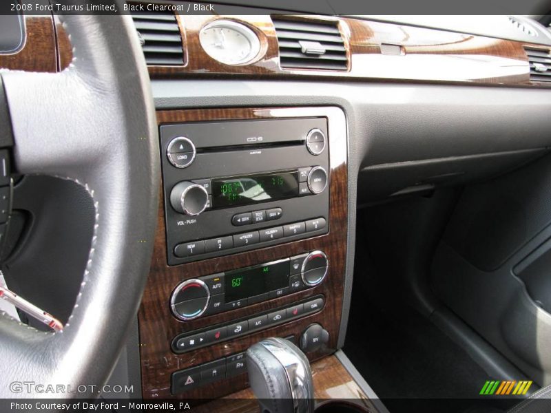 Black Clearcoat / Black 2008 Ford Taurus Limited