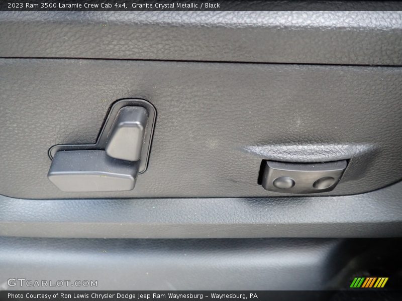 Granite Crystal Metallic / Black 2023 Ram 3500 Laramie Crew Cab 4x4