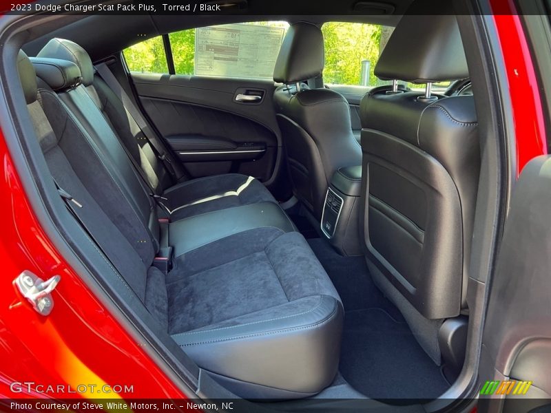 Rear Seat of 2023 Charger Scat Pack Plus