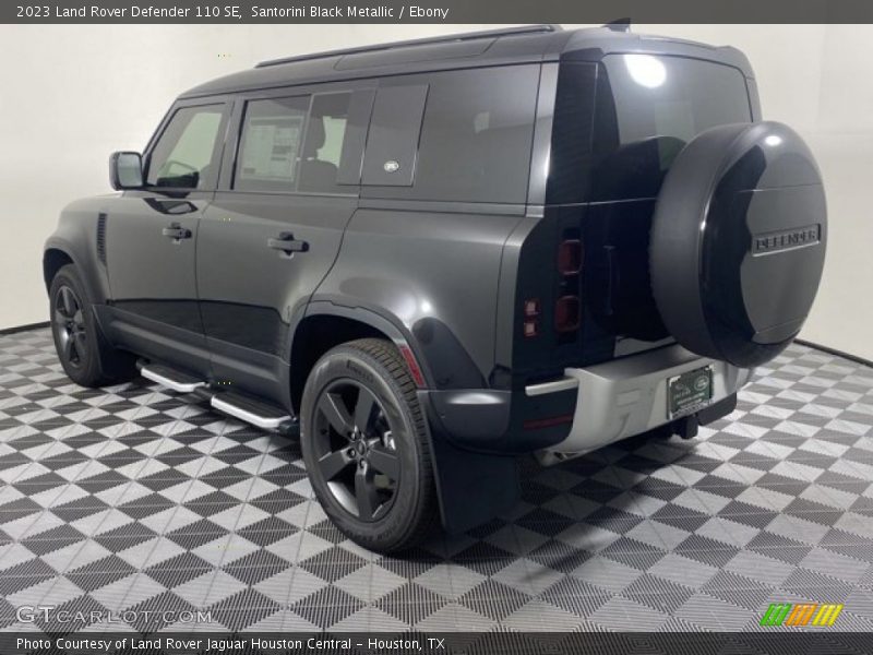 Santorini Black Metallic / Ebony 2023 Land Rover Defender 110 SE