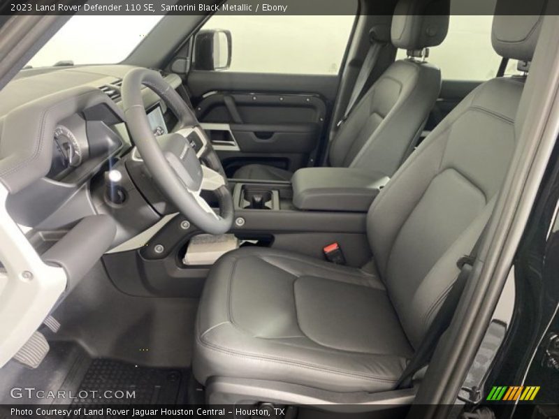 Front Seat of 2023 Defender 110 SE