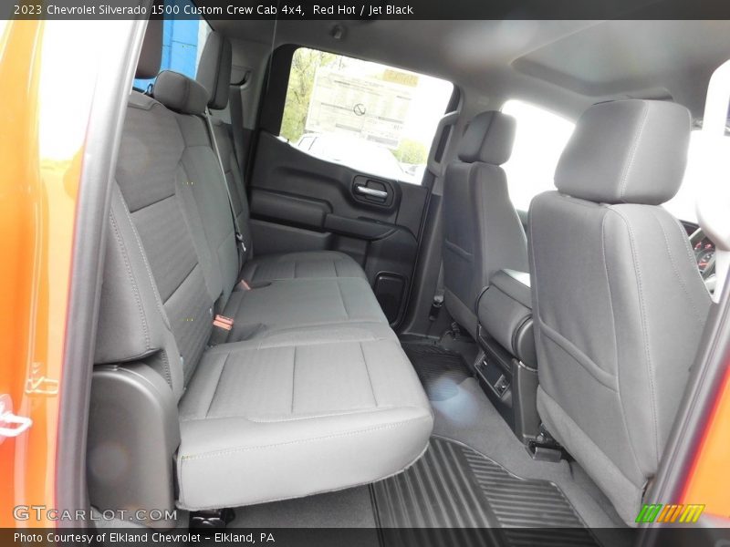 Rear Seat of 2023 Silverado 1500 Custom Crew Cab 4x4