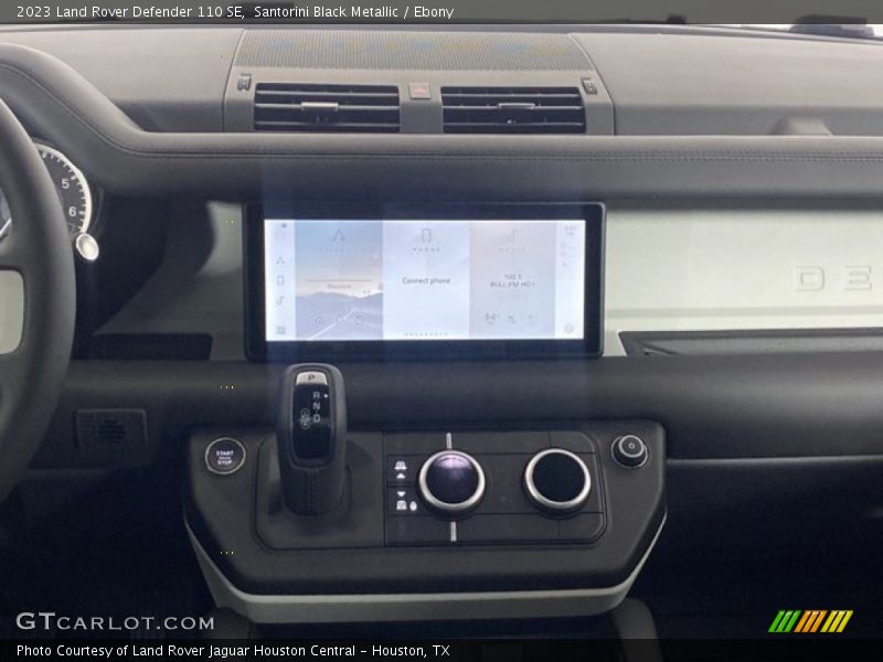 Controls of 2023 Defender 110 SE
