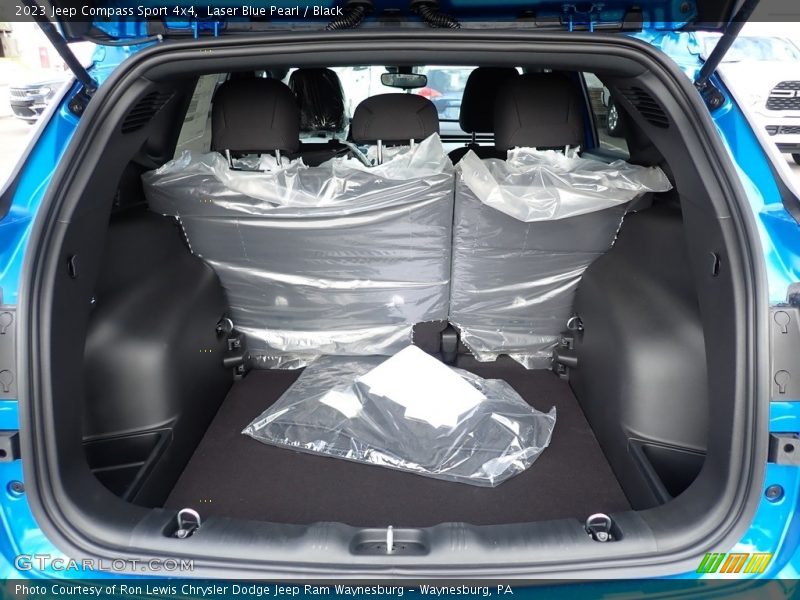Laser Blue Pearl / Black 2023 Jeep Compass Sport 4x4