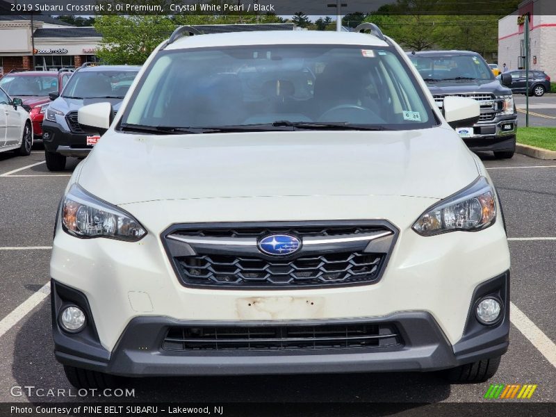 Crystal White Pearl / Black 2019 Subaru Crosstrek 2.0i Premium