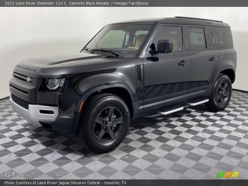 Santorini Black Metallic / Vintage Tan/Ebony 2023 Land Rover Defender 110 S