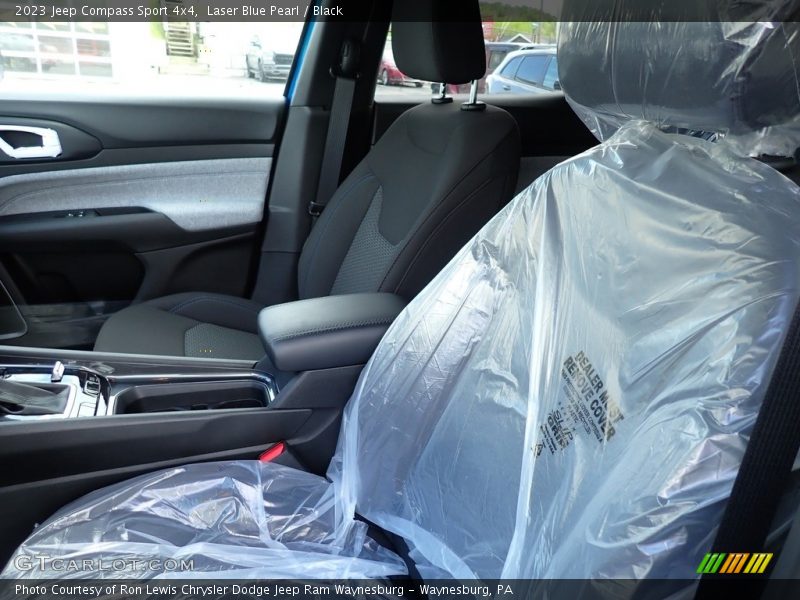 Laser Blue Pearl / Black 2023 Jeep Compass Sport 4x4