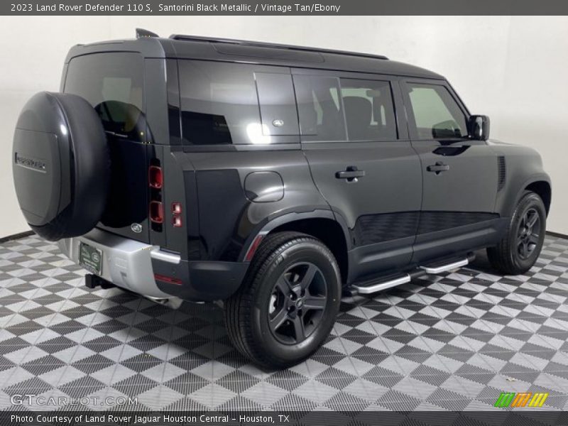 Santorini Black Metallic / Vintage Tan/Ebony 2023 Land Rover Defender 110 S