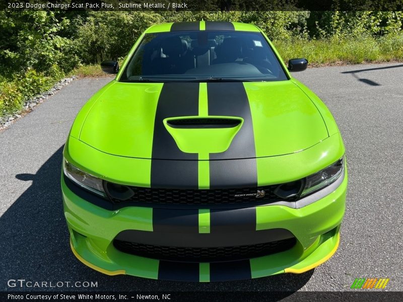 Sublime Metallic / Black 2023 Dodge Charger Scat Pack Plus